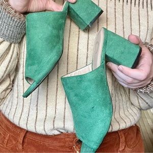 Green Mules | Journee Collection Size 9